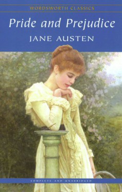 book, Pride and Prejudice, Jane Austen, Wordsworth