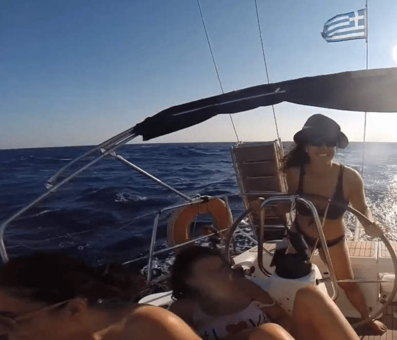 pirate, sea, maritime, boat race, bikini